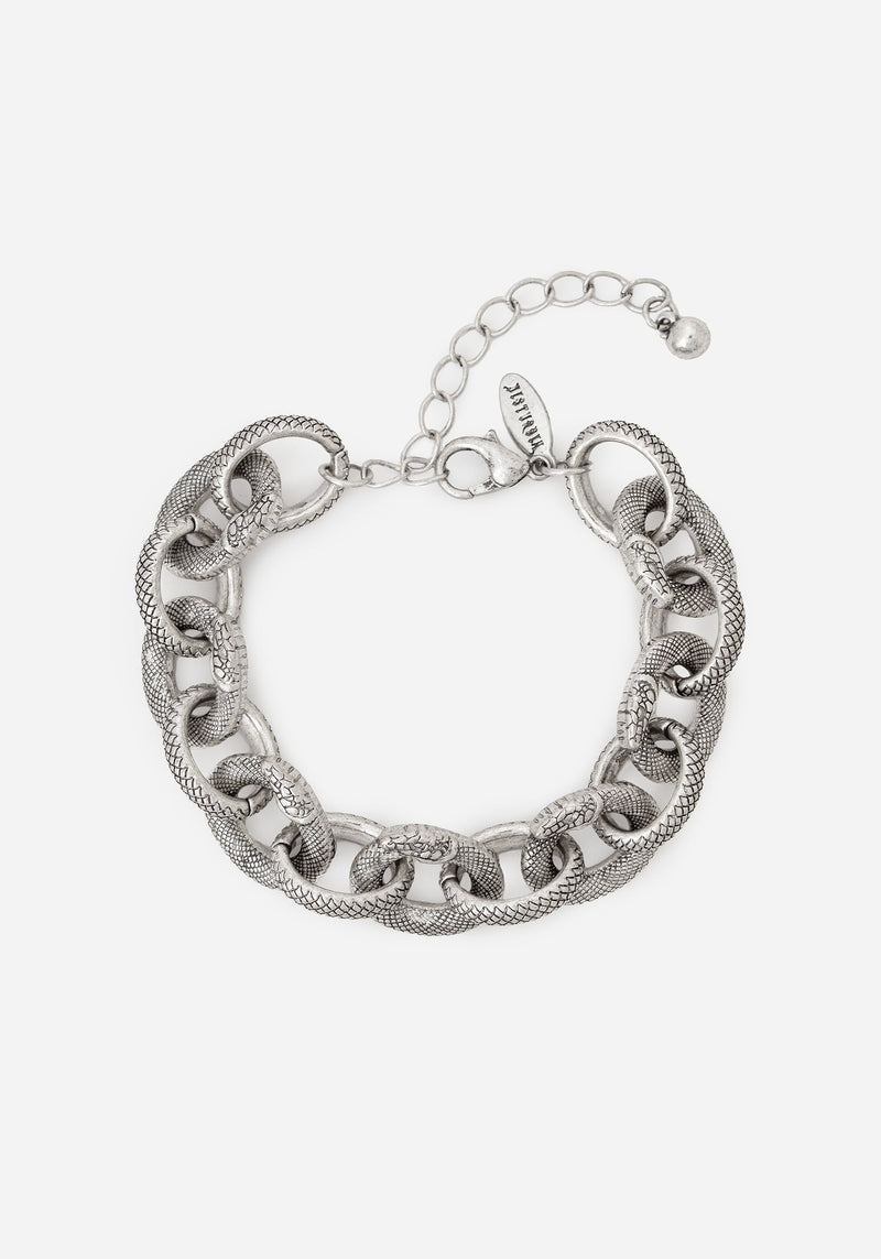 Silas Twisted Snake Chain Bracelet