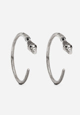 Ramona Snake Hoop Earrings