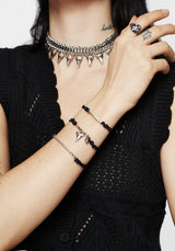 Shark Tooth Rope Bracelet Set