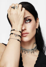 Shark Tooth Rope Bracelet Set