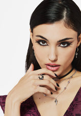 Asrai Moon Pendant Ring