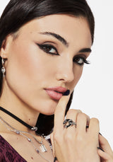 Asrai Moon Pendant Ring