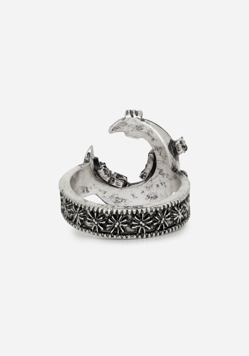 Asrai Moon Pendant Ring