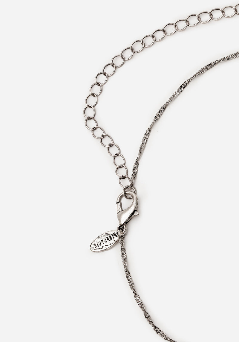 Widdershins Dark Rose Necklace