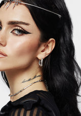 Disturbia Chunky Hoop Earrings