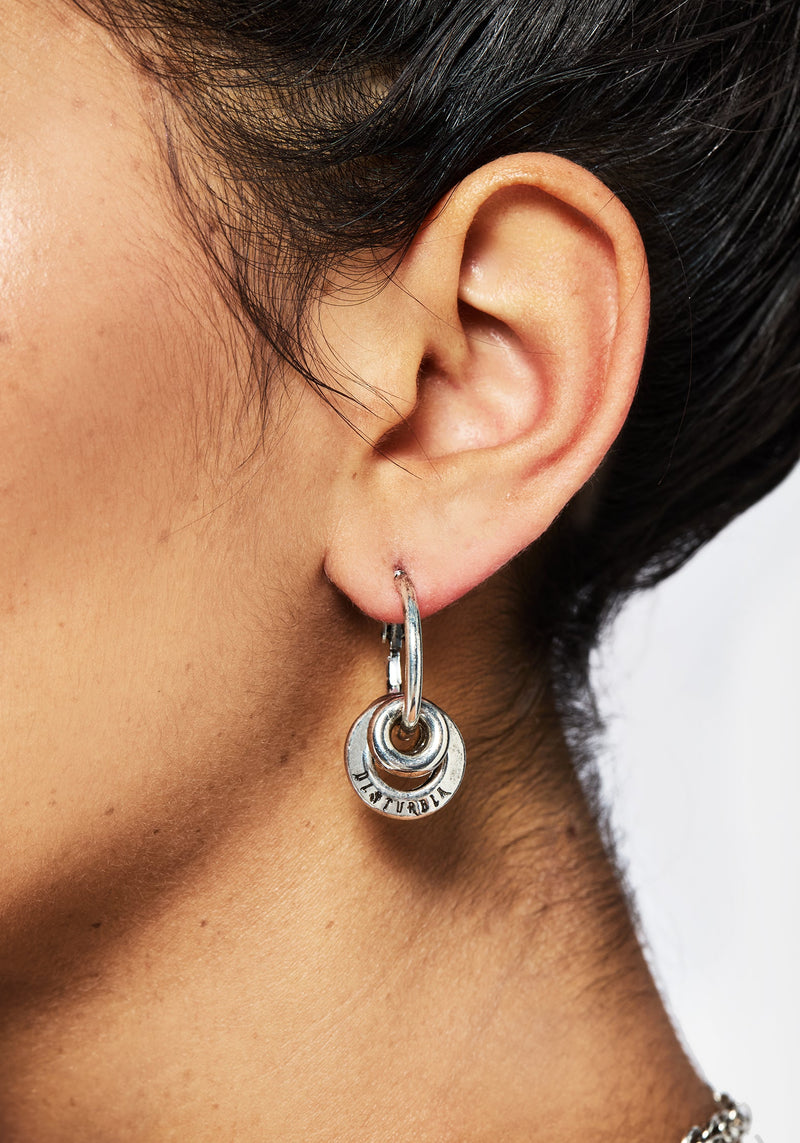 Disturbia Ring Hoop Earrings