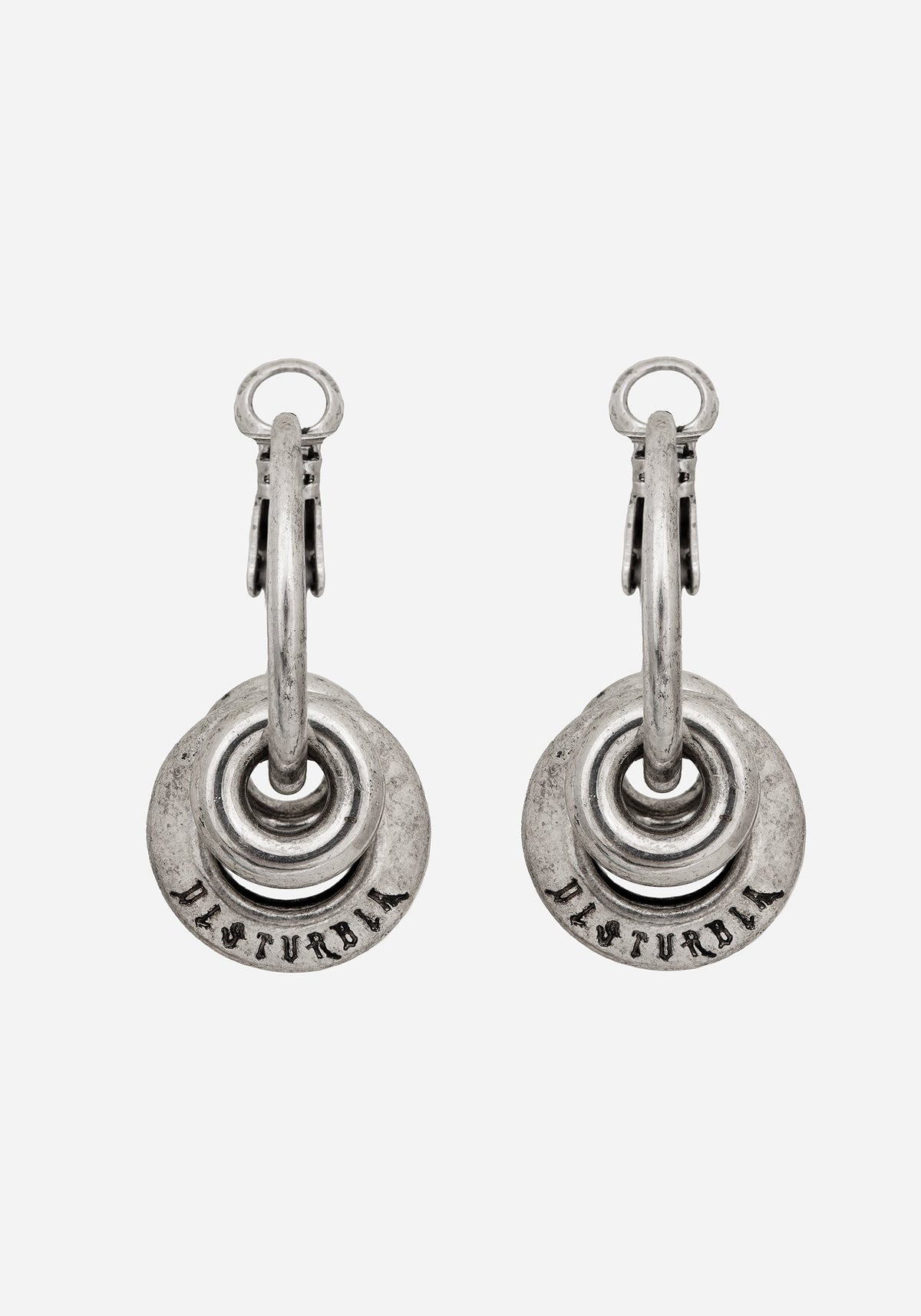 Disturbia Ring Hoop Earrings