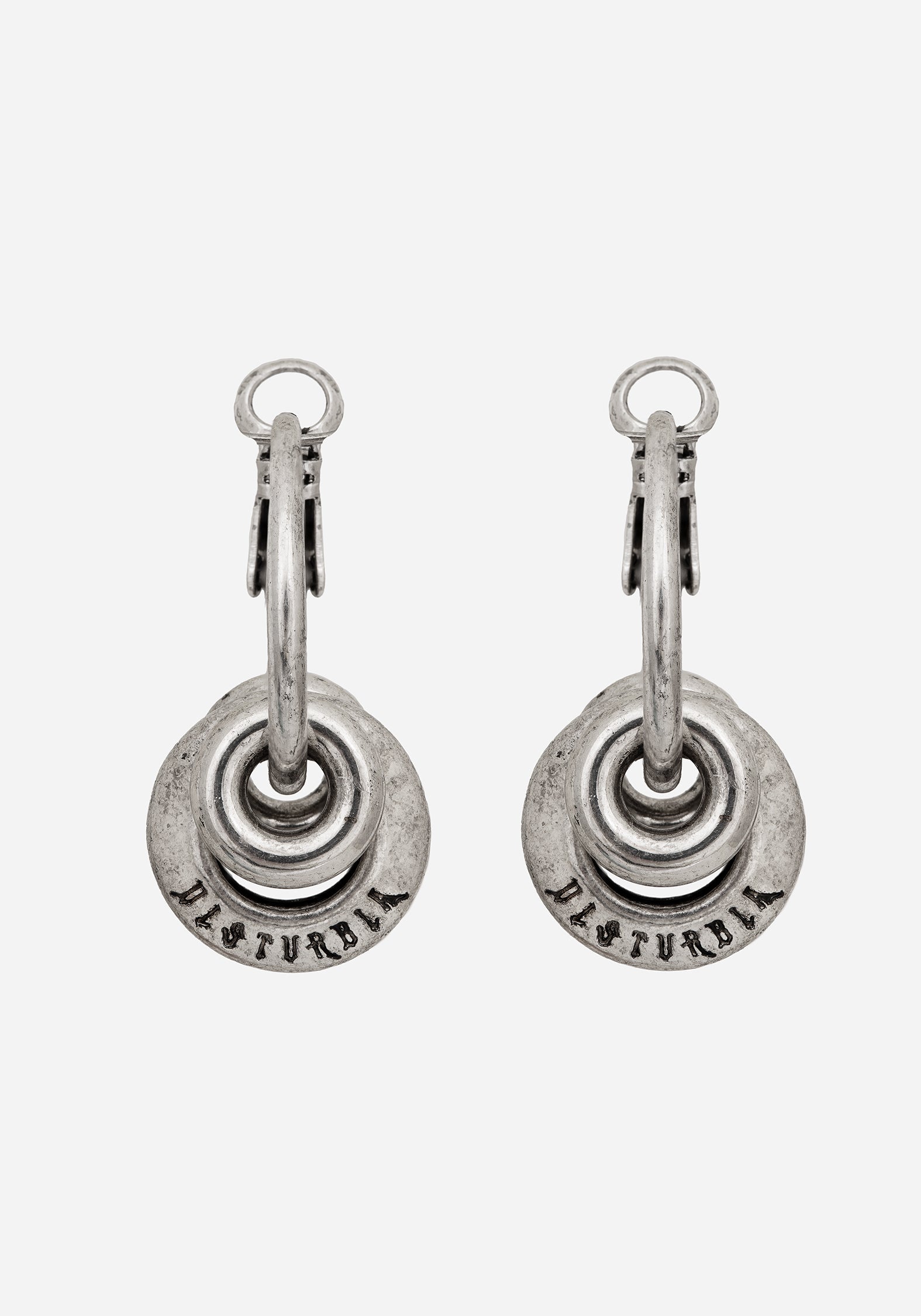 Disturbia Ring Hoop Earrings