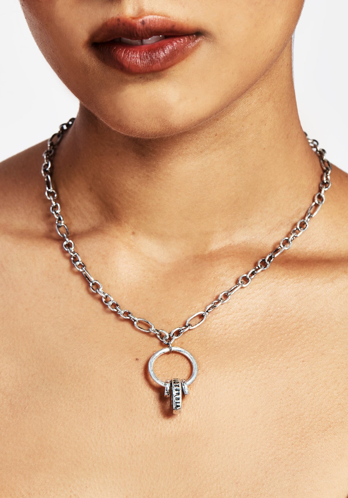 Disturbia Ring Necklace