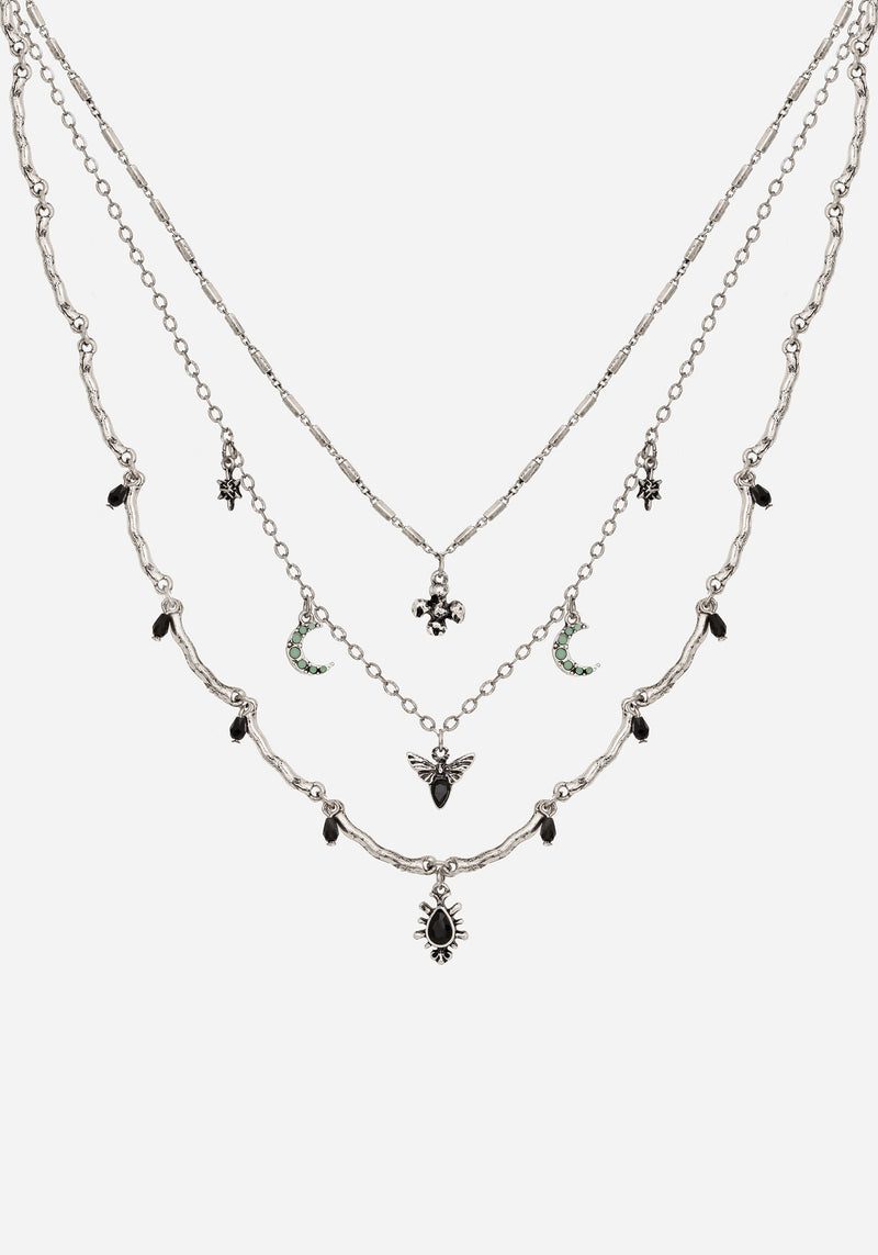 Hermia Bugs Layered Necklace
