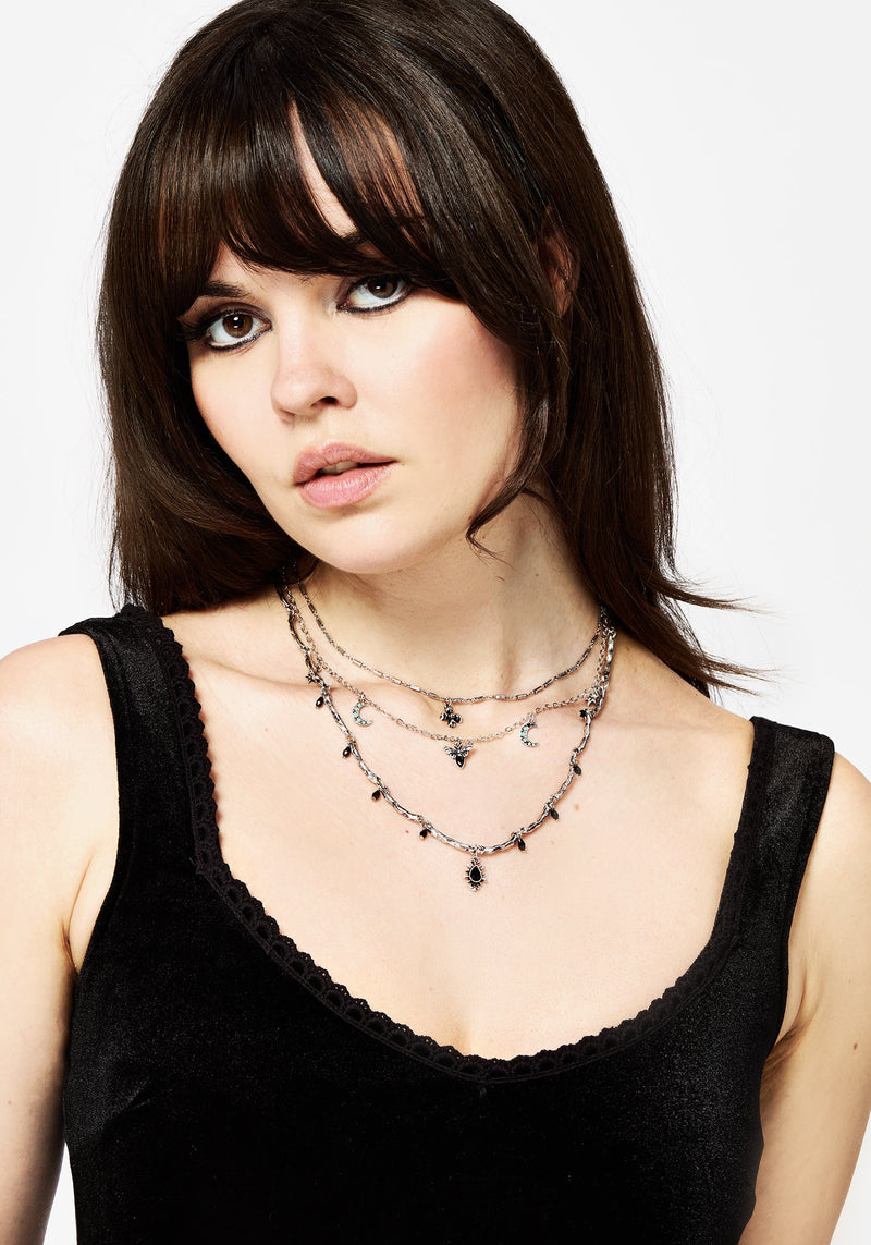 Hermia Bugs Layered Necklace