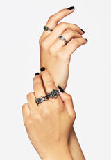 Petra Dragon Ring Set