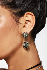 Ambrosia Moss Drop Earrings