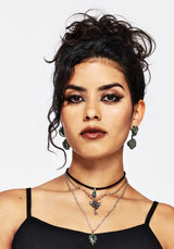 Ambrosia Moss Drop Earrings