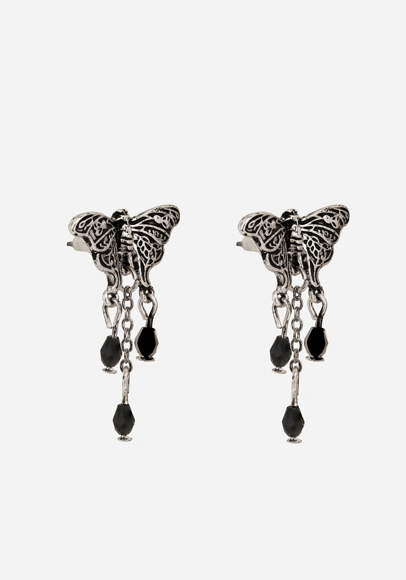 Rowan Moth Drop Earrings