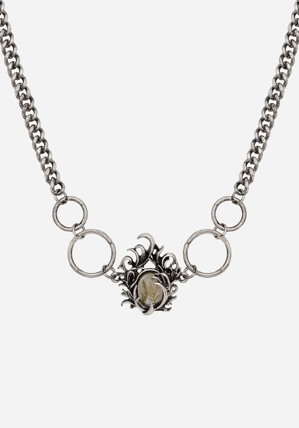 Marte Trapped Flower Choker