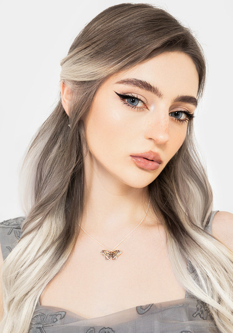 Cyrus Moth Necklace