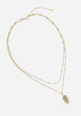 Alderwood Fern Double Layered Necklace