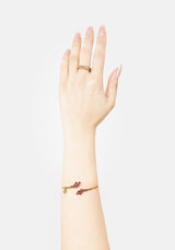 Hermia Foxglove Bangle