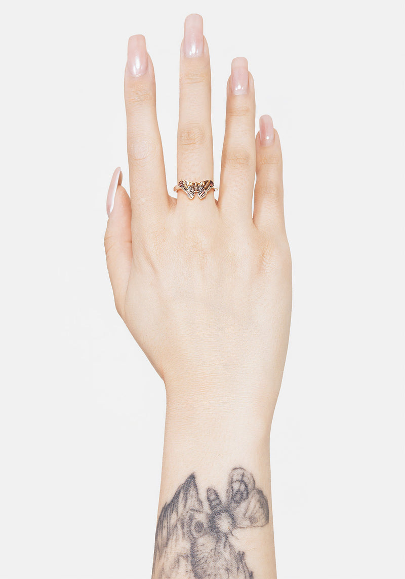 Cyrus Moth Ring