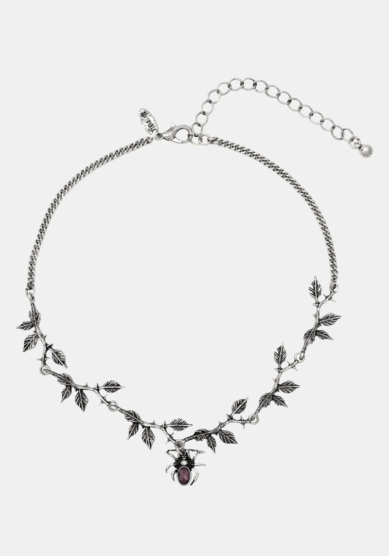 Rosethorn Spider Choker