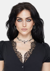 Rosethorn Spider Choker