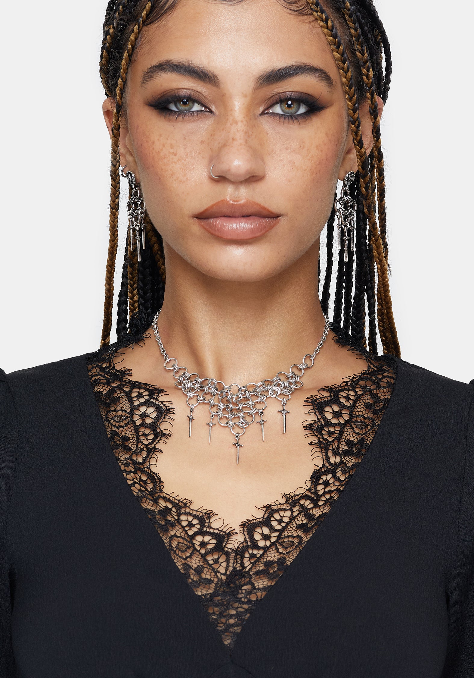 Vanthrax Chainmail Sword Choker