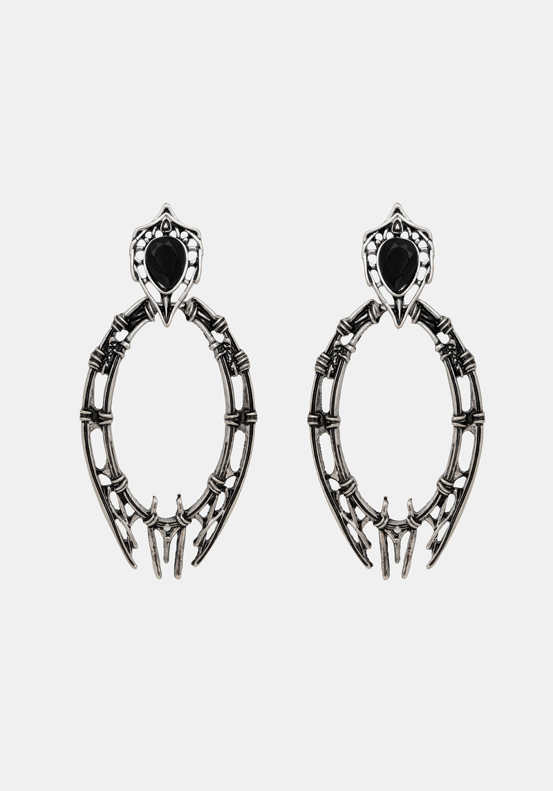 Gothique Stone Drop Earrings