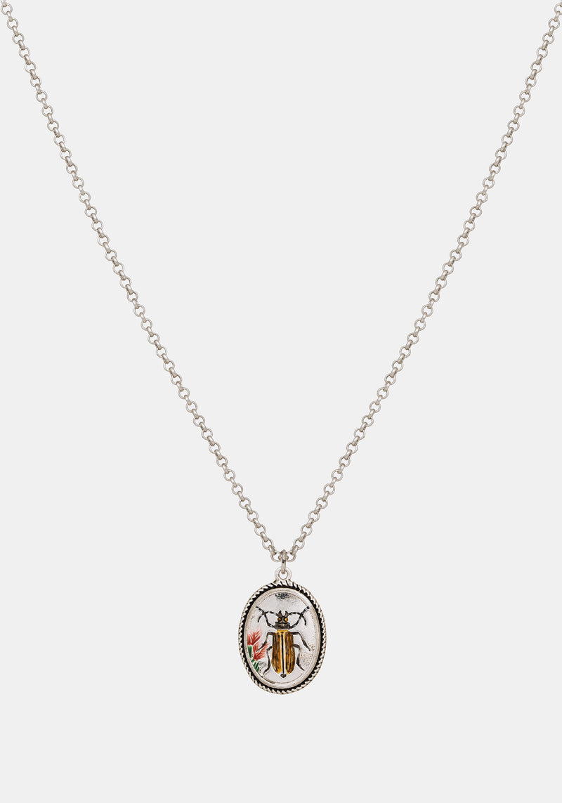 Sessile Bug Necklace - Silver