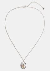 Sessile Bug Necklace - Silver