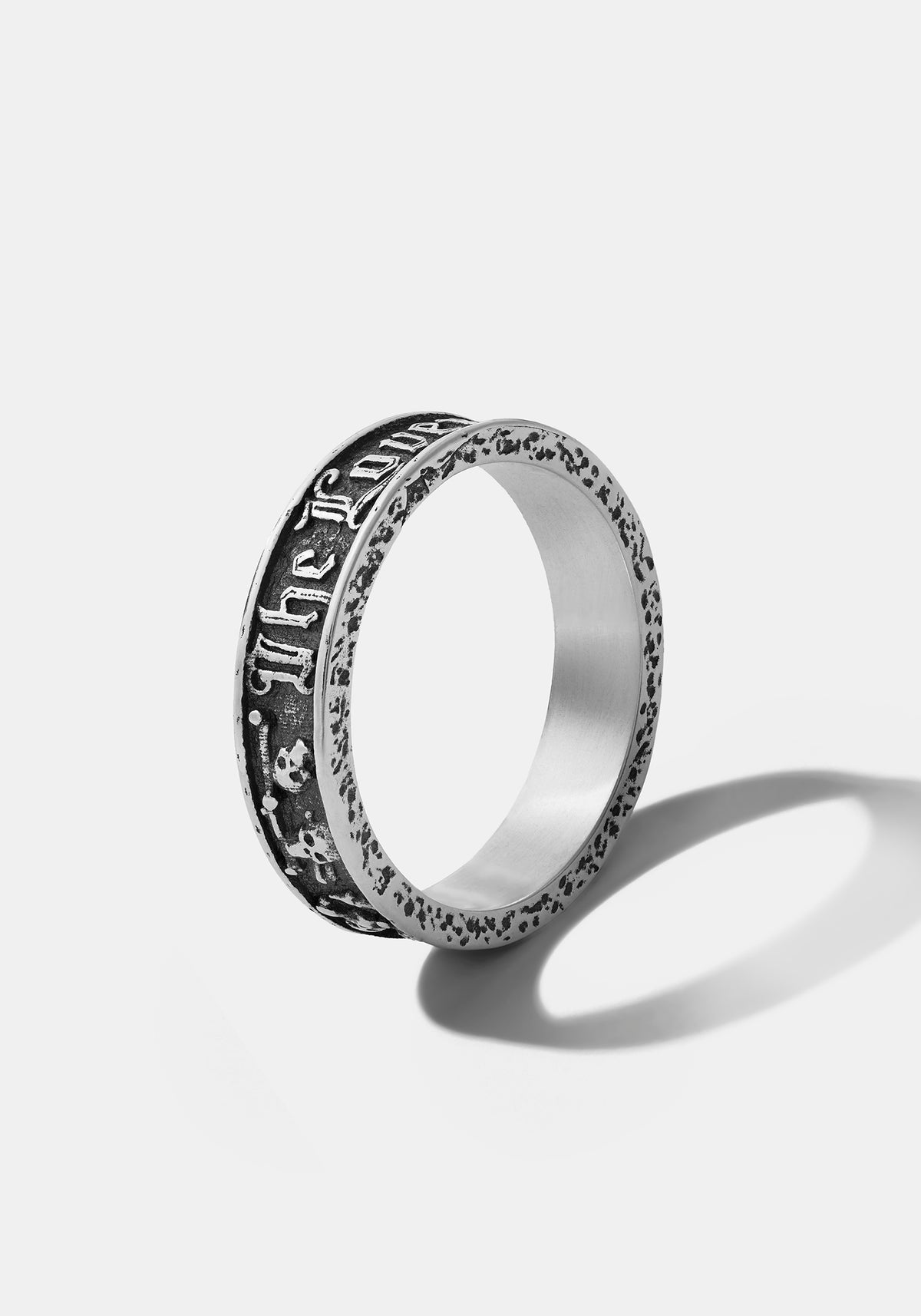 Amorata Lovers Sterling Silver Band - 4.5mm