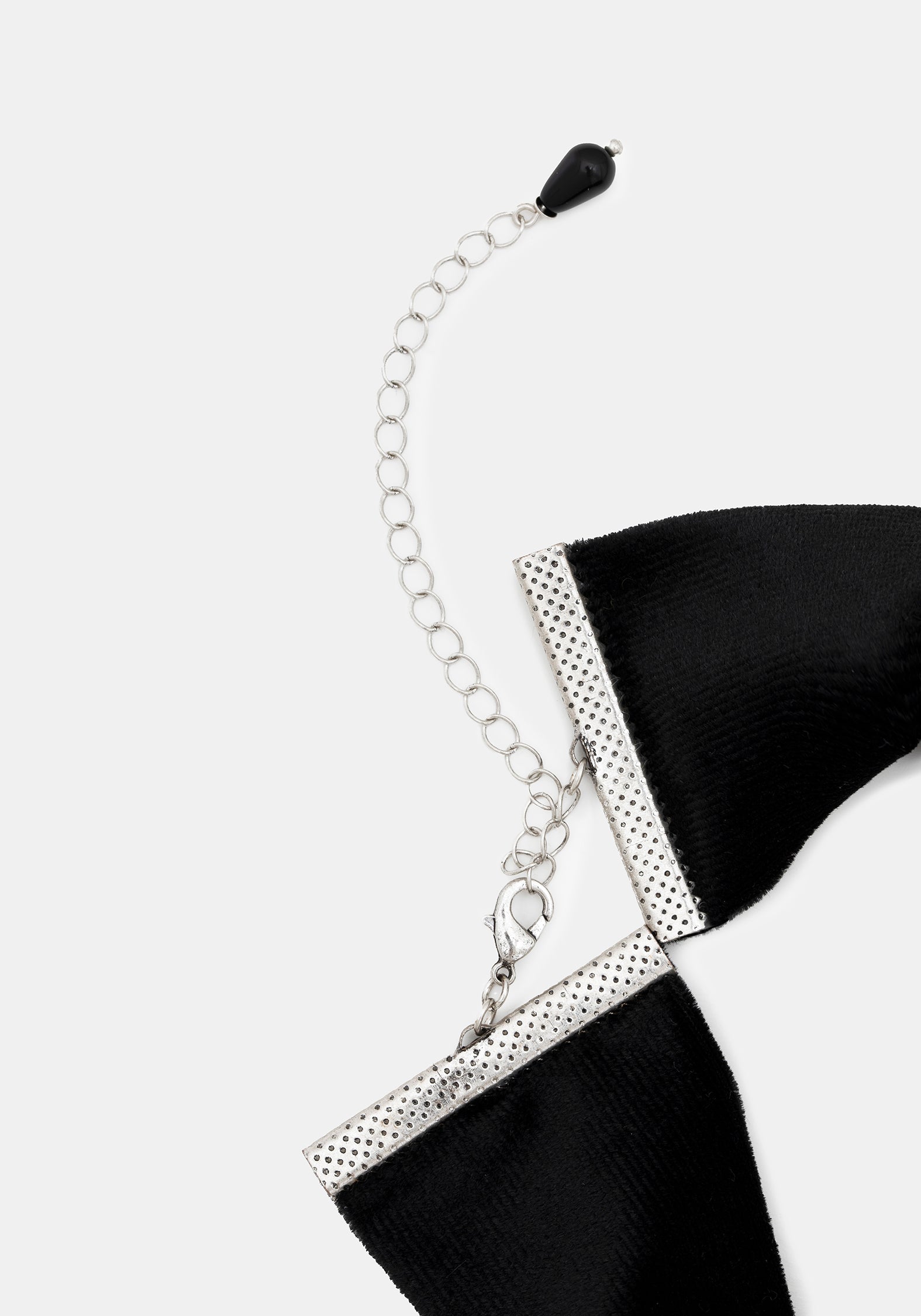 Malia Rabbit Skeleton Velvet Choker