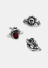 Corium Anatomical Chain Rings Set of 3