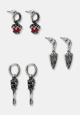 Gorthe Shield Earring Set