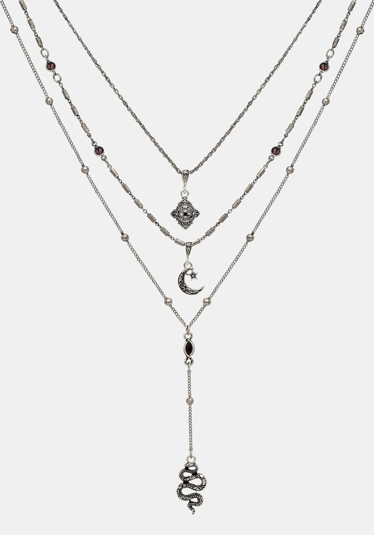 Gorthe Snake Eye Necklace
