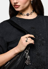 Gorthe Shield Thistle Keyring