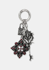 Gorthe Shield Thistle Keyring