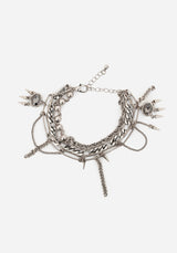 Chaos Chain Layered Bracelet
