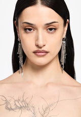 Flaren Charm Drop Earrings