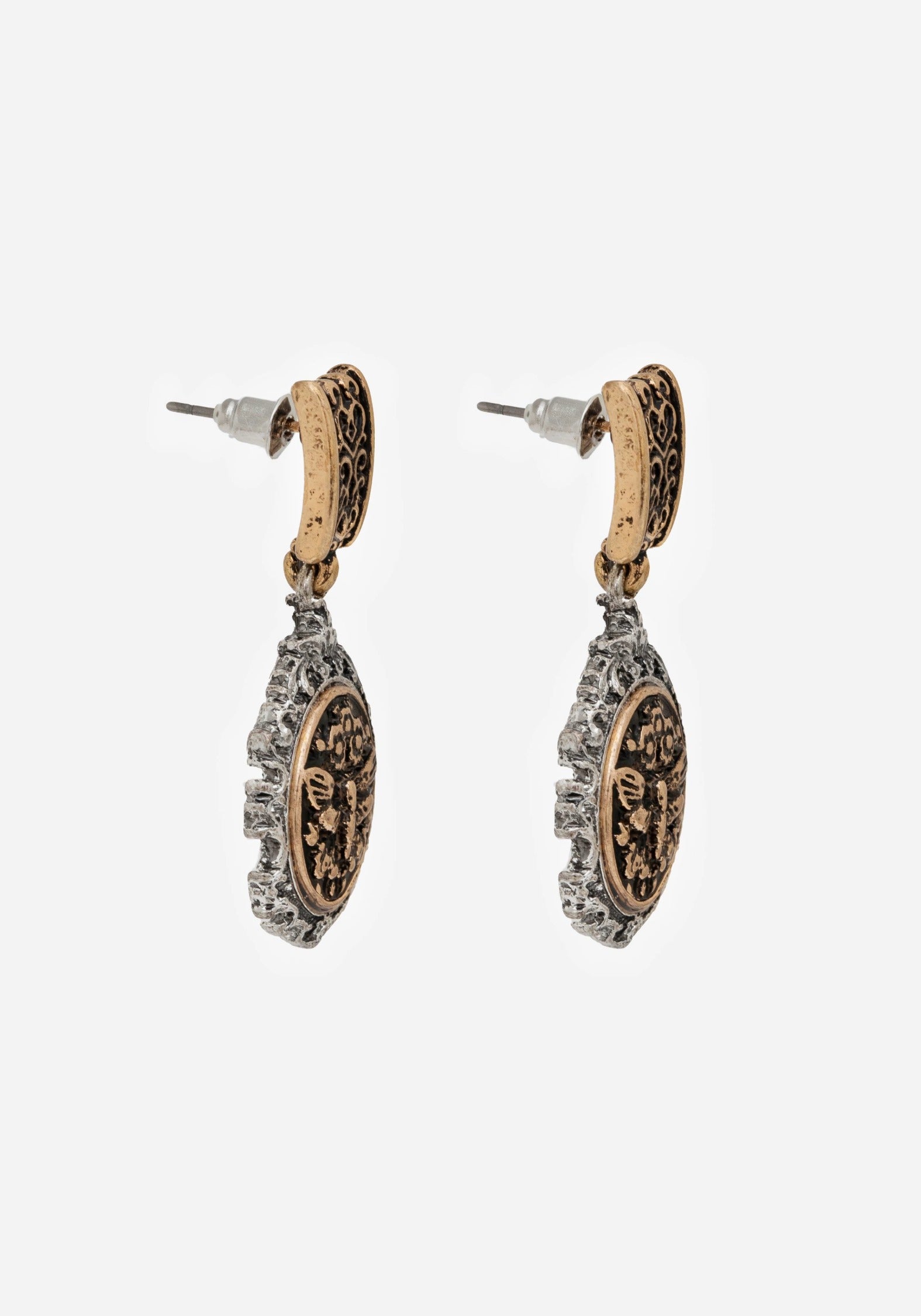 Rosamoth Cameo Drop Earrings