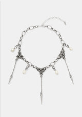 Gloryx Spike Chain Choker