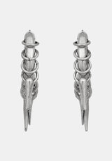 Gloryx Spike Pierced Hoops