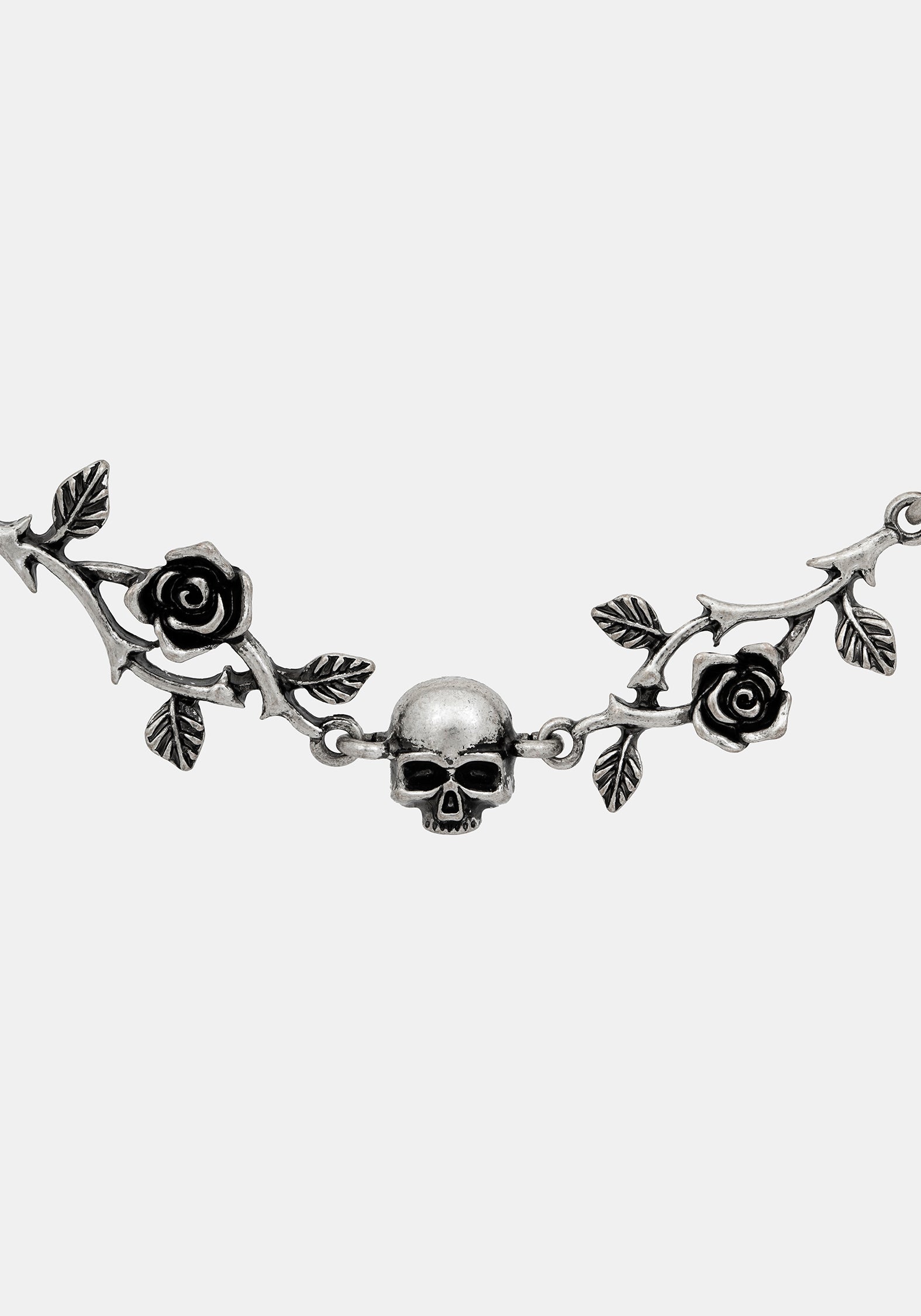 Sezora Rose Skull Choker