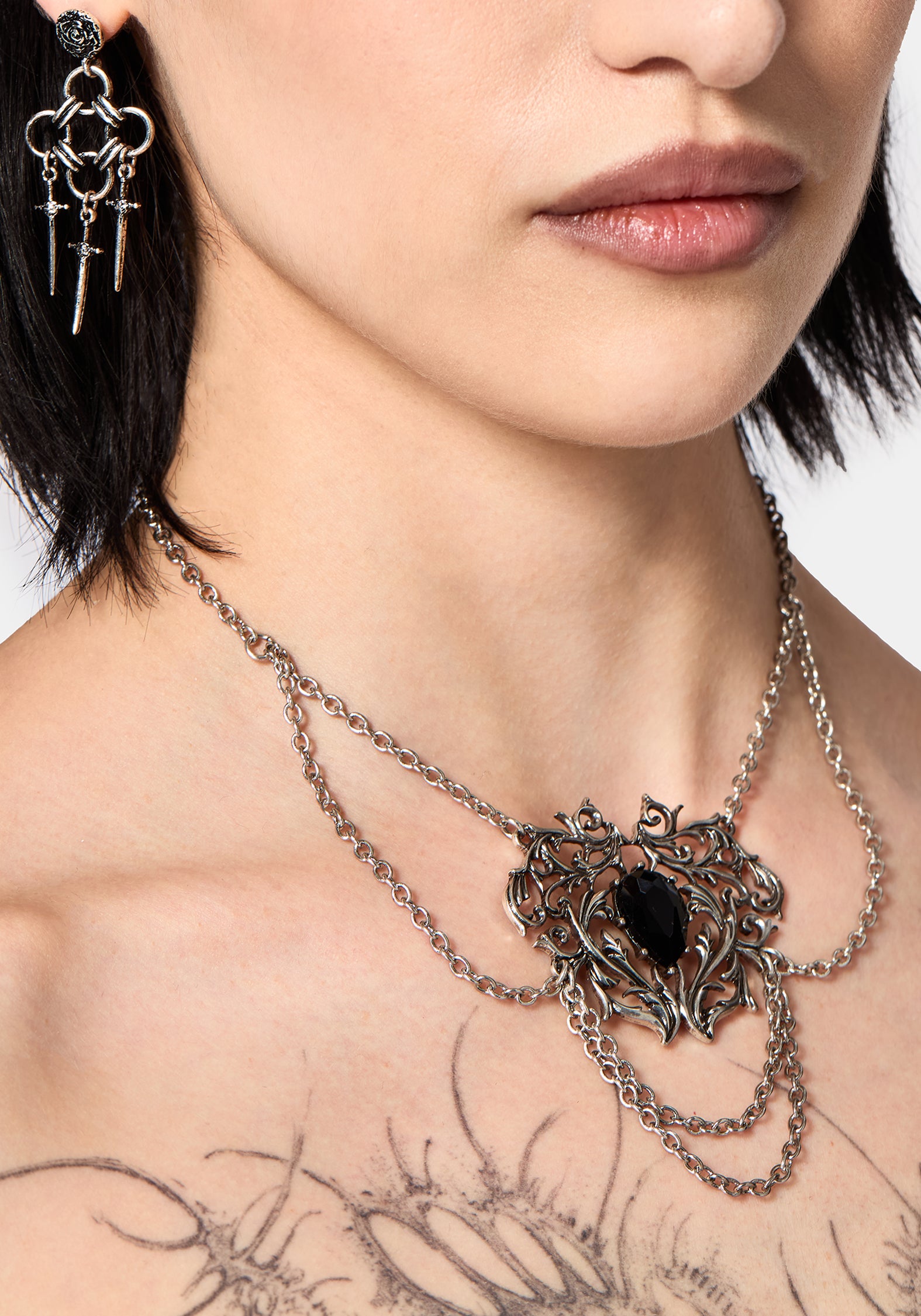 Draxo Layered Chain Necklace