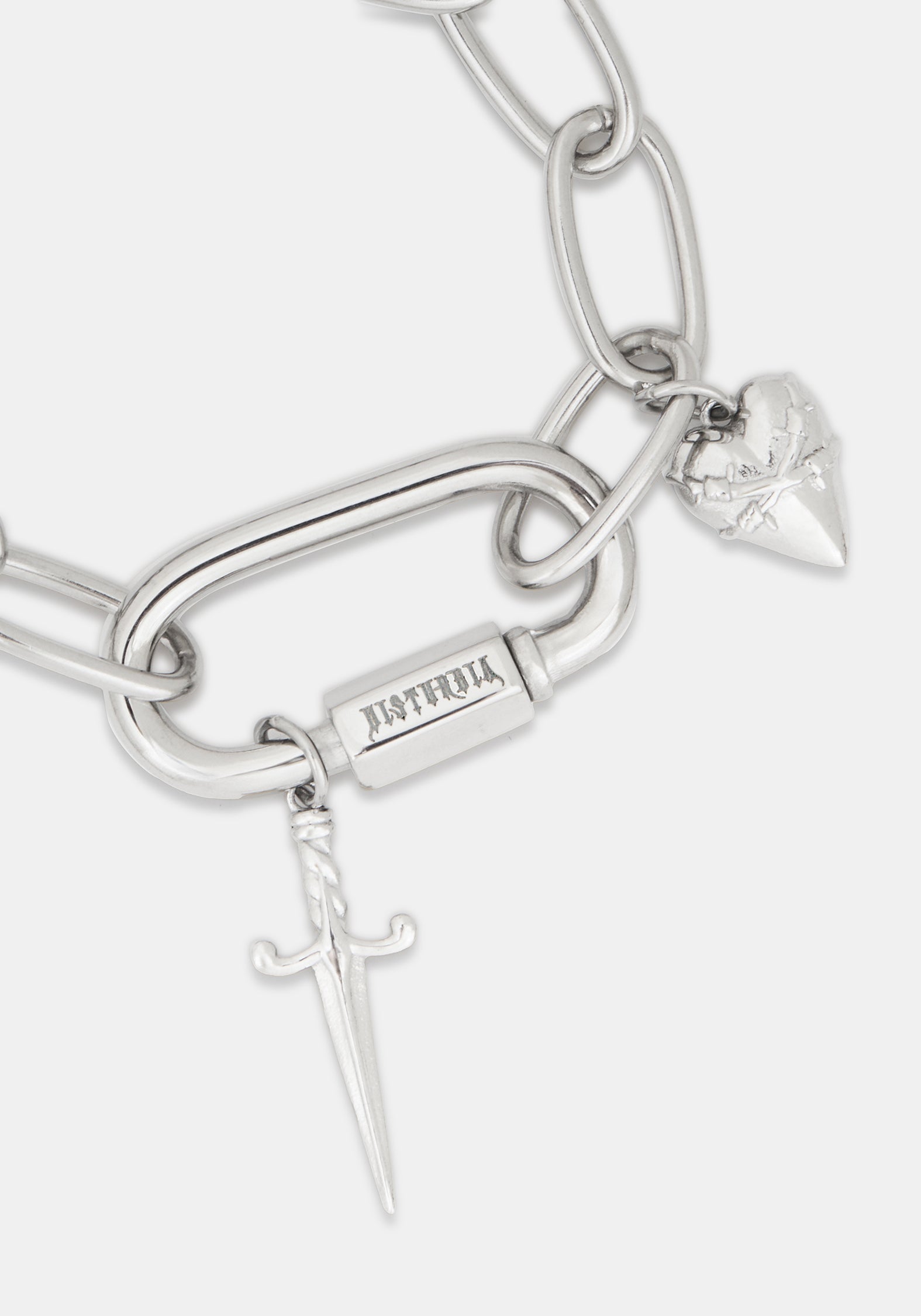Hurnix Dagger Heart Stainless Steel Bracelet