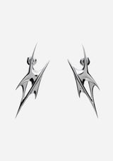 Crixel Spike Stainless Steel Stud Earrings