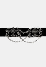 Velma Ribbon Chain Choker
