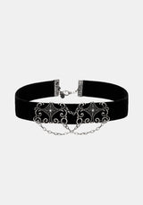 Velma Ribbon Chain Choker