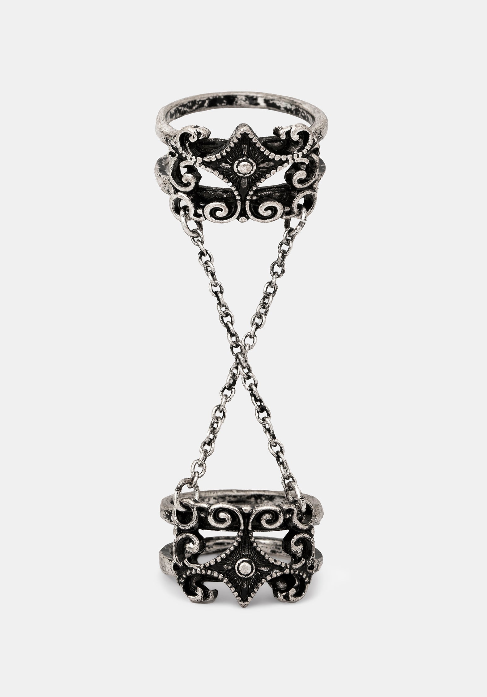 Velma Chain Linked Ring Set
