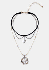 Gladdis Snake Choker Necklace